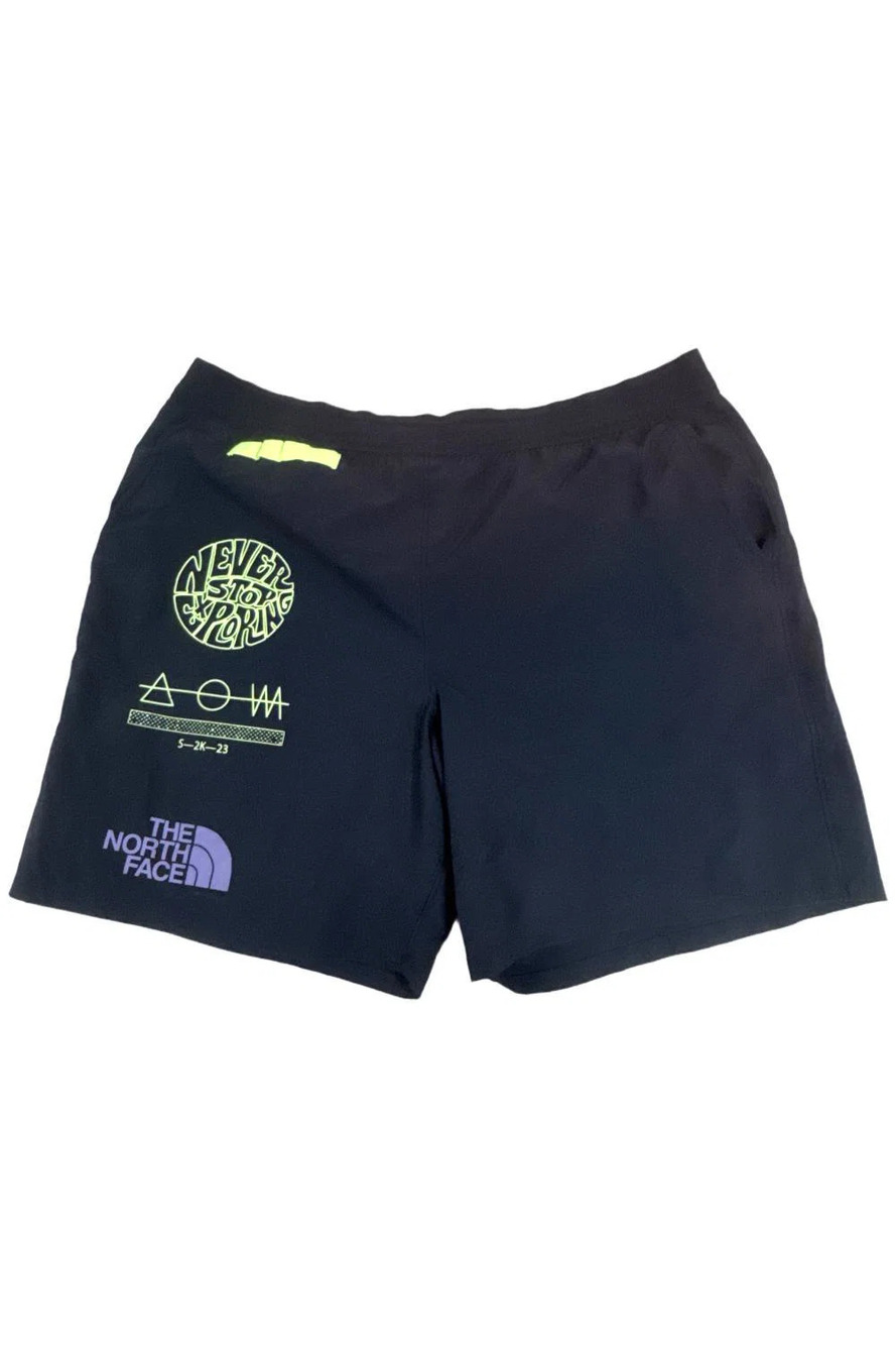 The North Face Men's Trailwear OKT Trail Shorts TNF Black/Citronella - Regular